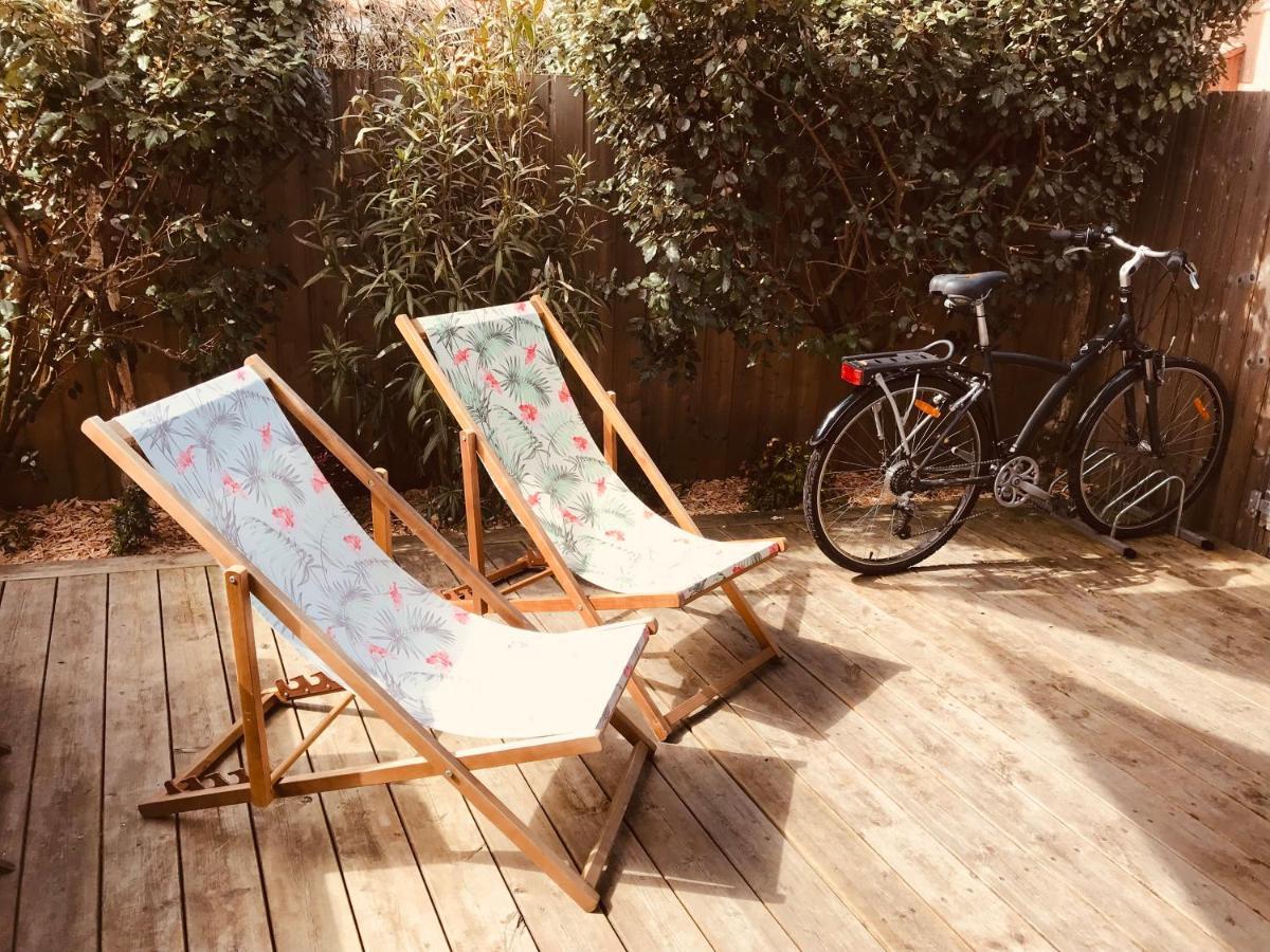 Cocon Entre Presqu'Ile Du Cap Ferret Et Plages Oceanes - Terrasse - 1 Velo Gratuit Ares Kültér fotó