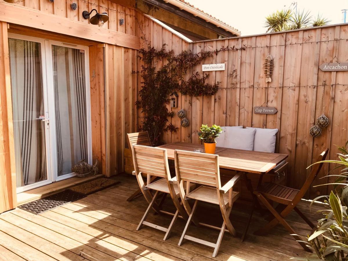 Cocon Entre Presqu'Ile Du Cap Ferret Et Plages Oceanes - Terrasse - 1 Velo Gratuit Ares Kültér fotó