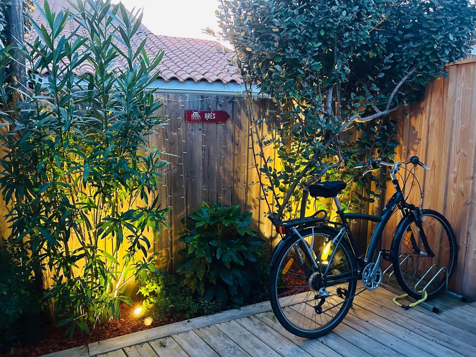 Cocon Entre Presqu'Ile Du Cap Ferret Et Plages Oceanes - Terrasse - 1 Velo Gratuit Ares Kültér fotó